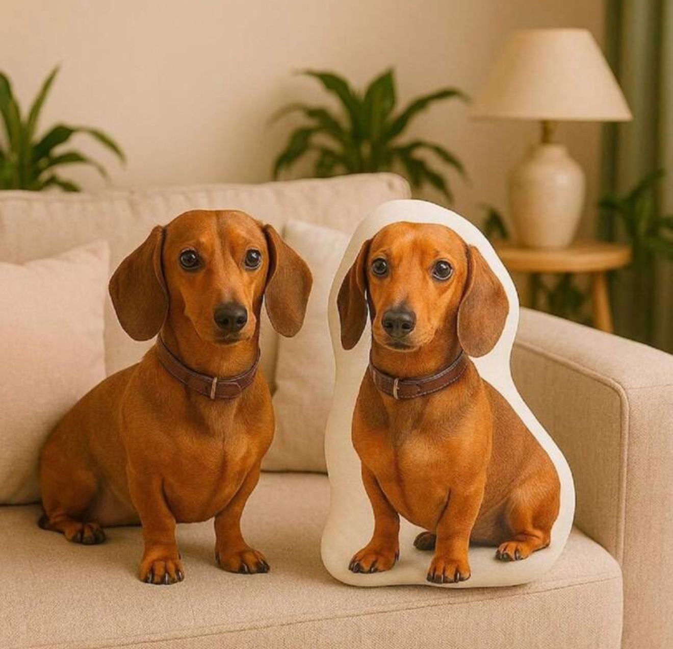 Almohada personalizada con foto de tu mascota