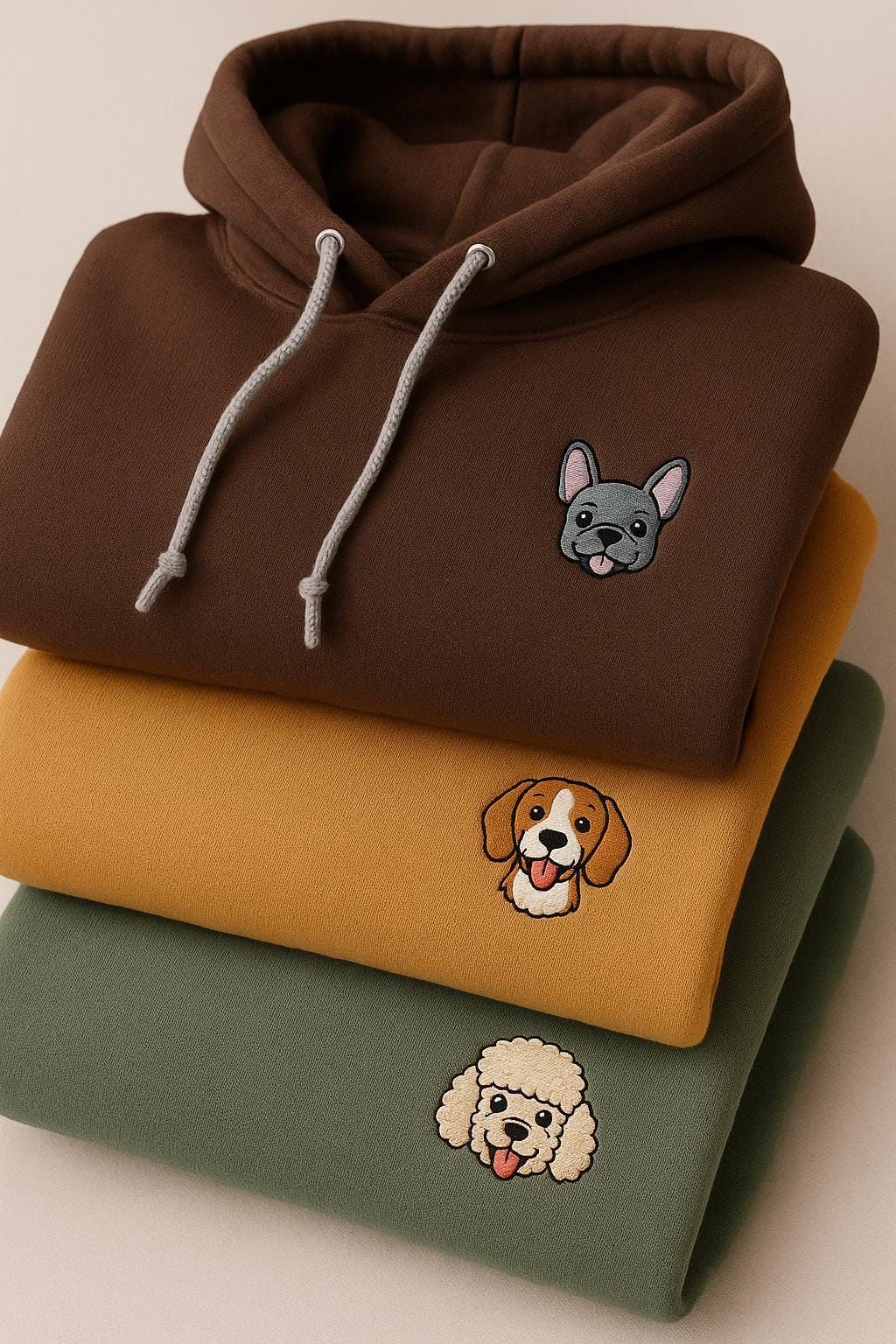 Sudadera con bordado personalizada